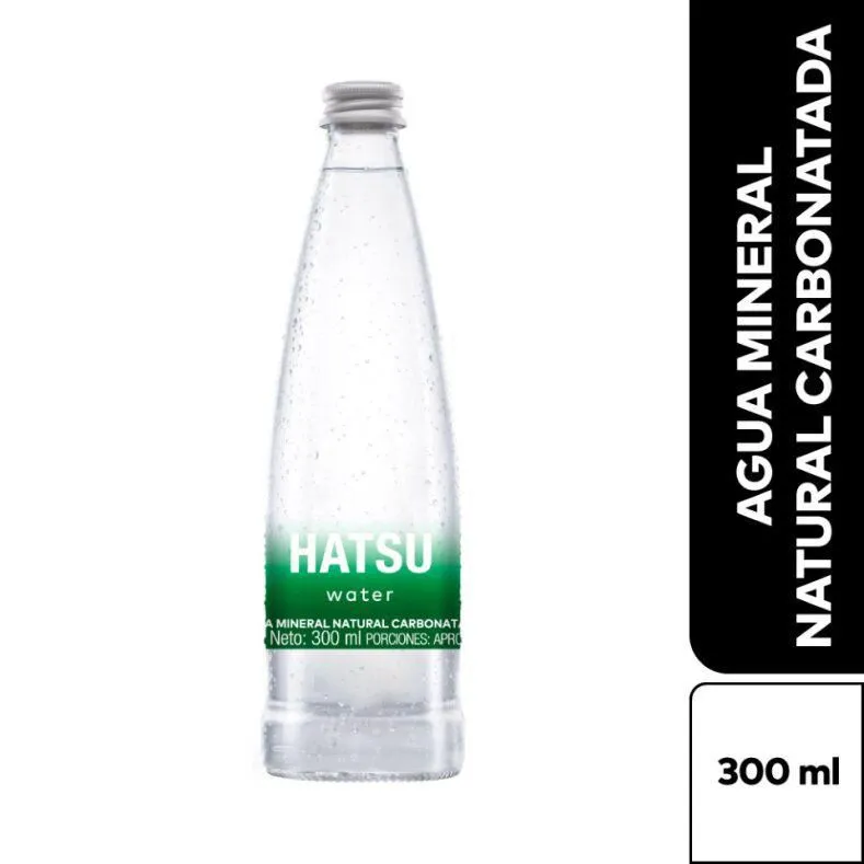 AGUA HATSU CON GAS VNR 300ML