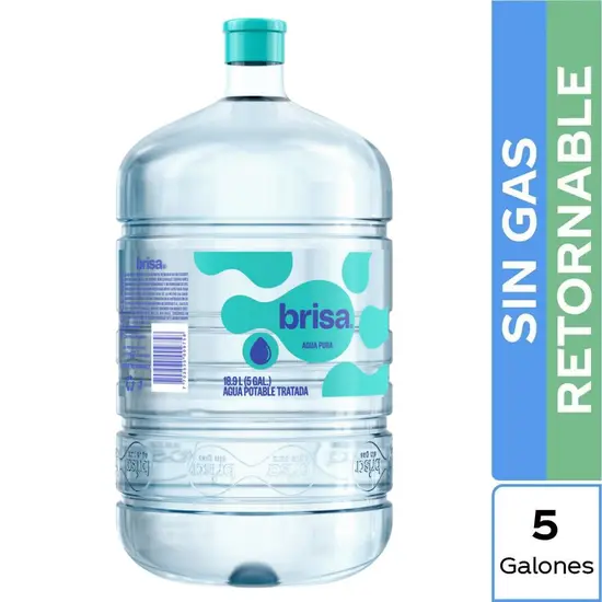 Agua Brisa Botellón 5 Gl
