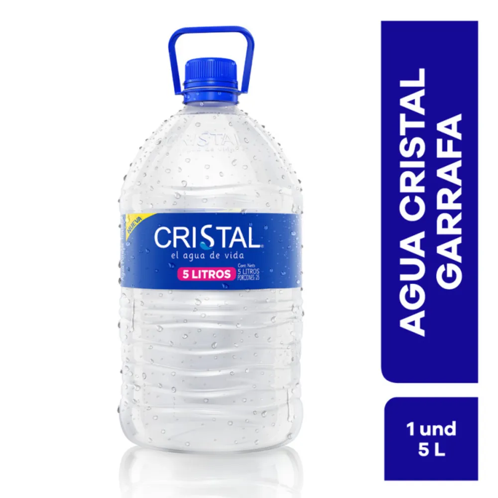 Agua Cristal 5 lt