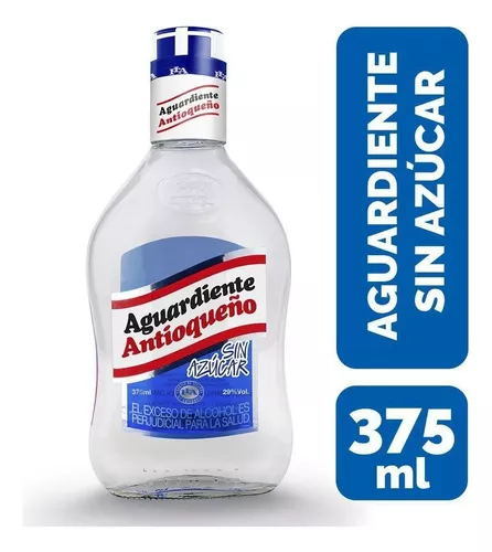 Aguardiente Antioqueño Azul Media 375 Ml