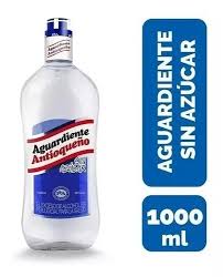 Aguardiente Antioqueño Azul Vidrio 1000 Ml