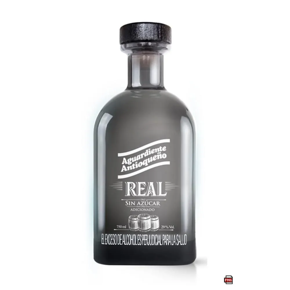 Aguardiente Antioqueño Real Sin Azucar 750 Ml