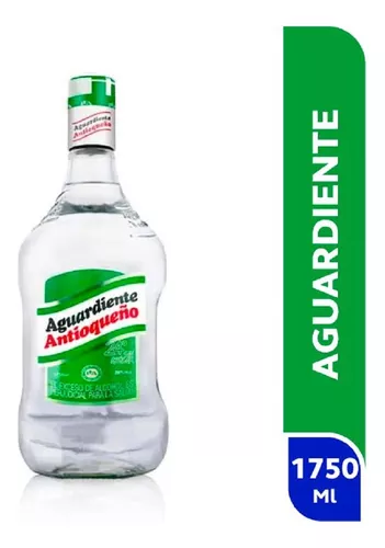Aguardiente Antioqueño Verde Garrafa 1750 Ml
