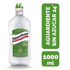 Aguardiente Antioqueño Verde Vidrio 1000 Ml