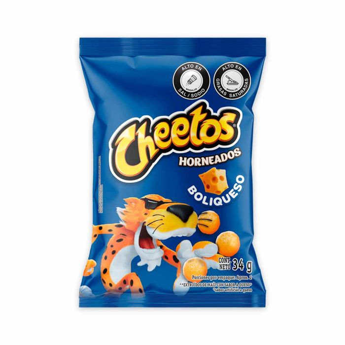 CHEETOS Horneados Boliqueso 34 Gr