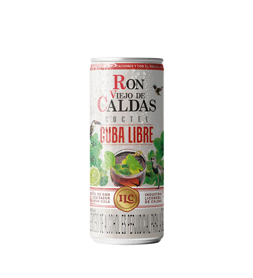 COCTEL CUBA LIBRE CALDAS LATA 295 ML