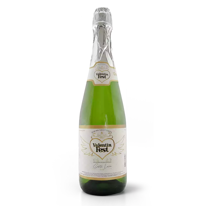 Champaña Gasificada Blanca Valentino 700 Ml