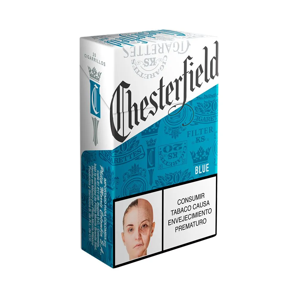 Cigarrillo Chesterfield Blue Cajetilla