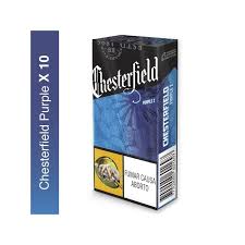 Cigarrillo Chesterfield Purple Mix Media
