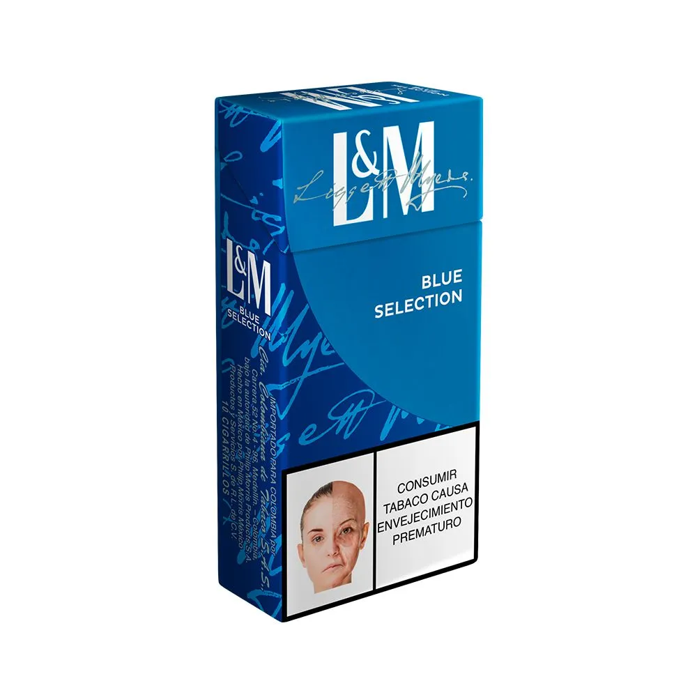 Cigarrillo L&M  Blue Media
