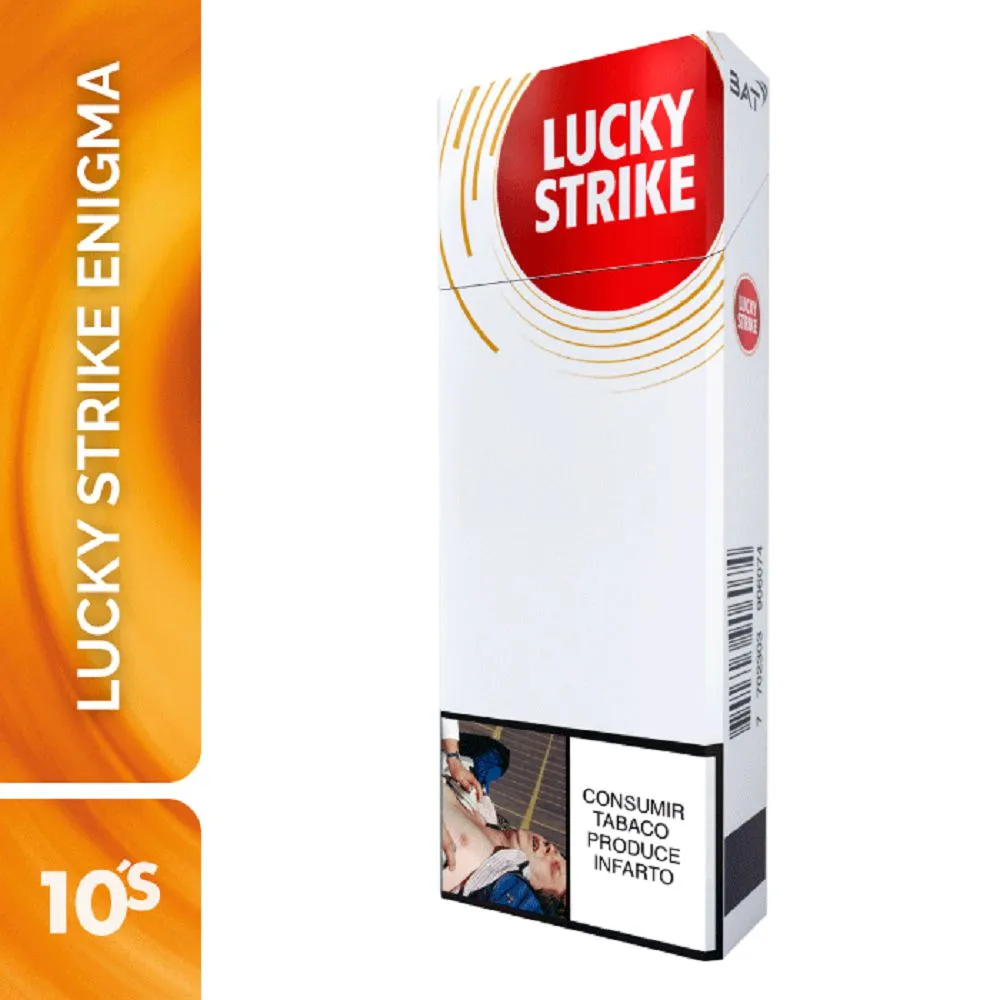 Cigarrillo Lucky Strike Enigma  Media