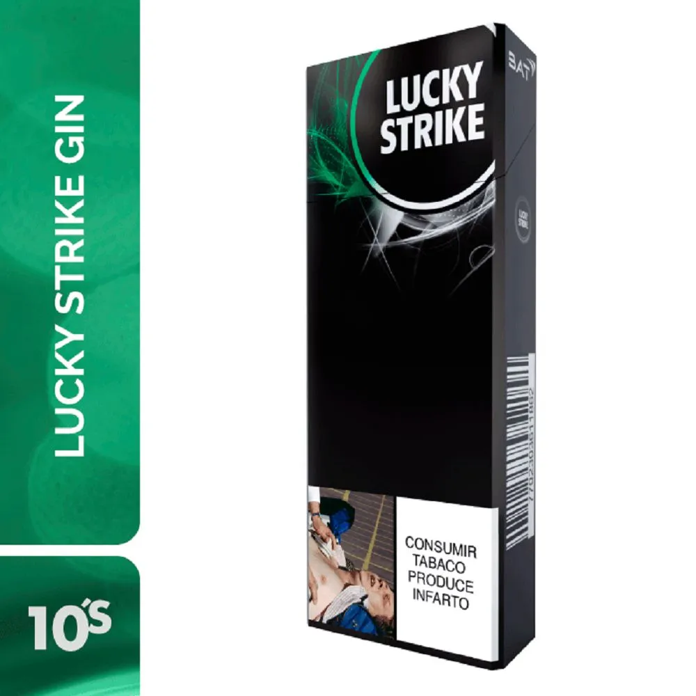 Cigarrillo Lucky Strike Gin Media