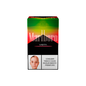 Cigarrillo Marlboro Vista  Rojo Verde Cajetilla