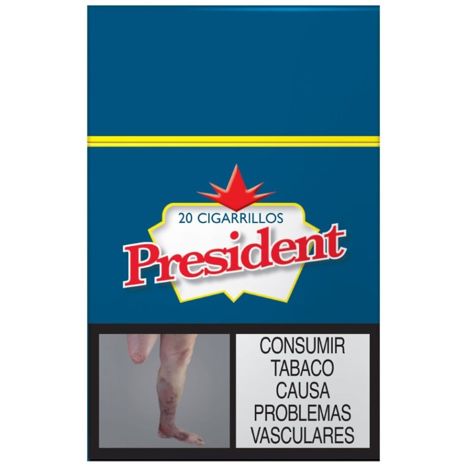 Cigarrillo President Cajetilla