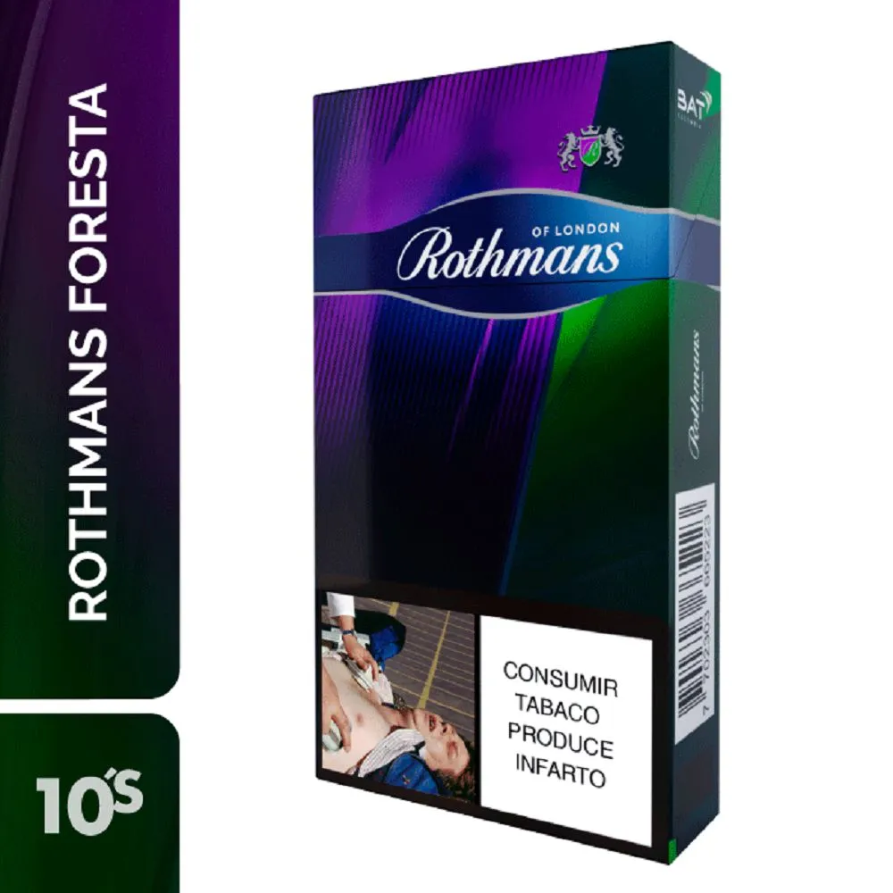 Cigarrillo Rothmans Forest Sensorial Media