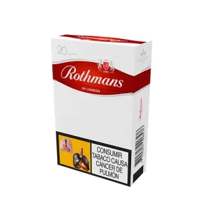 Cigarrillo Rothmans Rojo Cajetilla