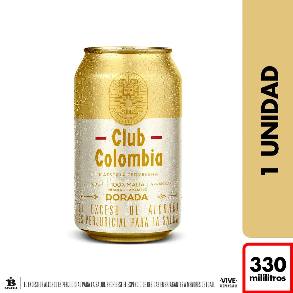 Club Colombia Dorada Lata 330 Ml