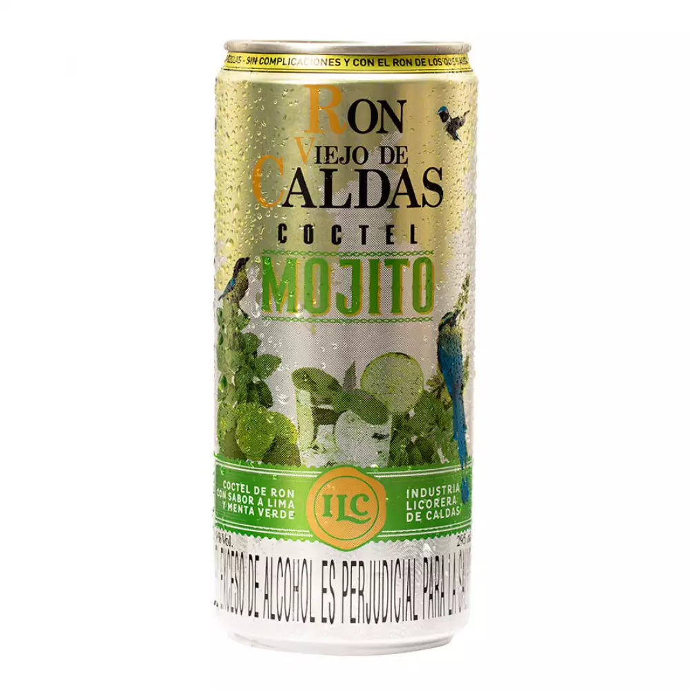 Coctel Mojito Caldas Lata 295 Ml