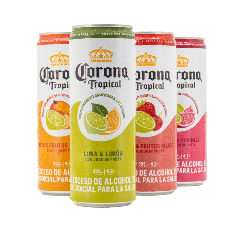 Corona Tropical Surtido Lata 355 ML