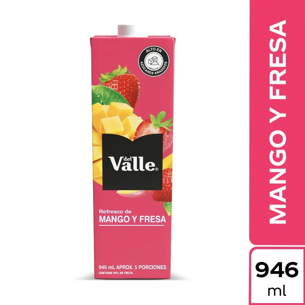 Del Valle Frutal Mango Fresa Tetra 946 Ml