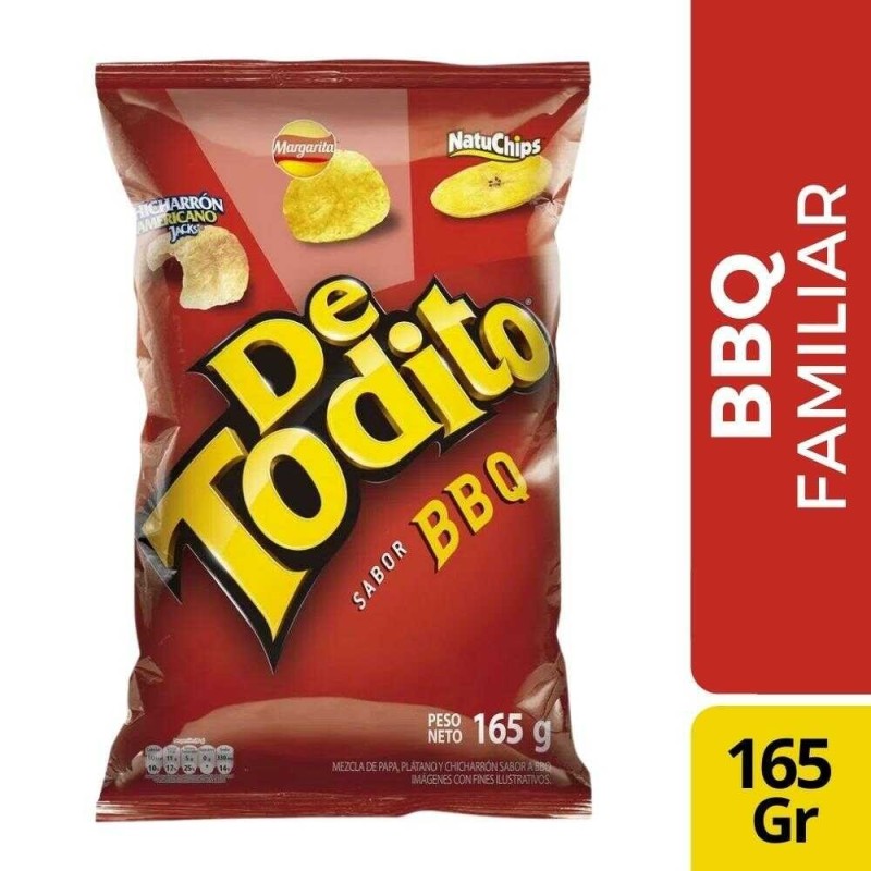 Detodito Familiar  BBQ 165 Gr