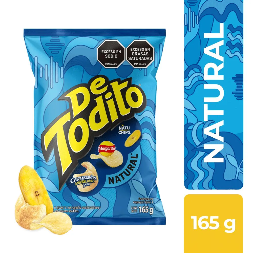 Detodito Familiar  Natural 165 Gr
