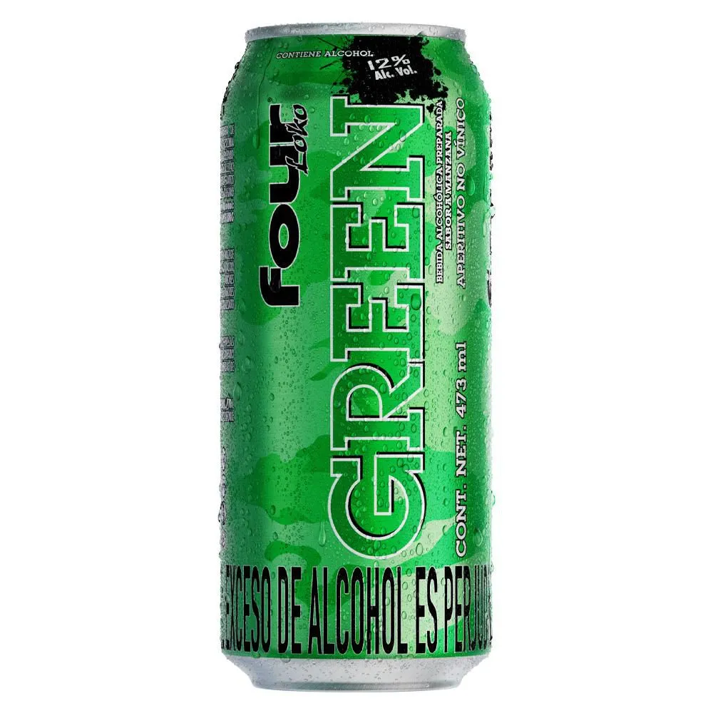 Four Loko Green Apple X 473 Ml