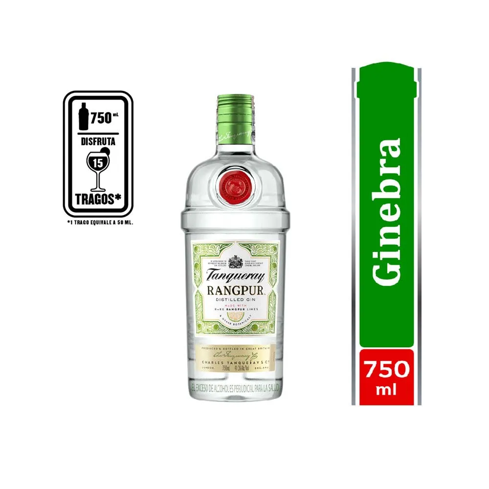 Ginebra Tanqueray Rangpur 750 Ml