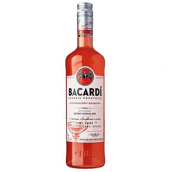 Ron Bacardi Strawberry Daiquiri 750Ml