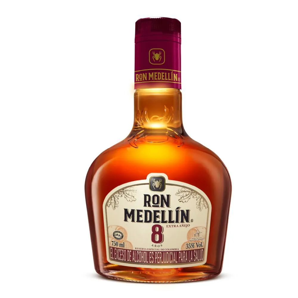Ron Medellin 8 Años 750 Ml