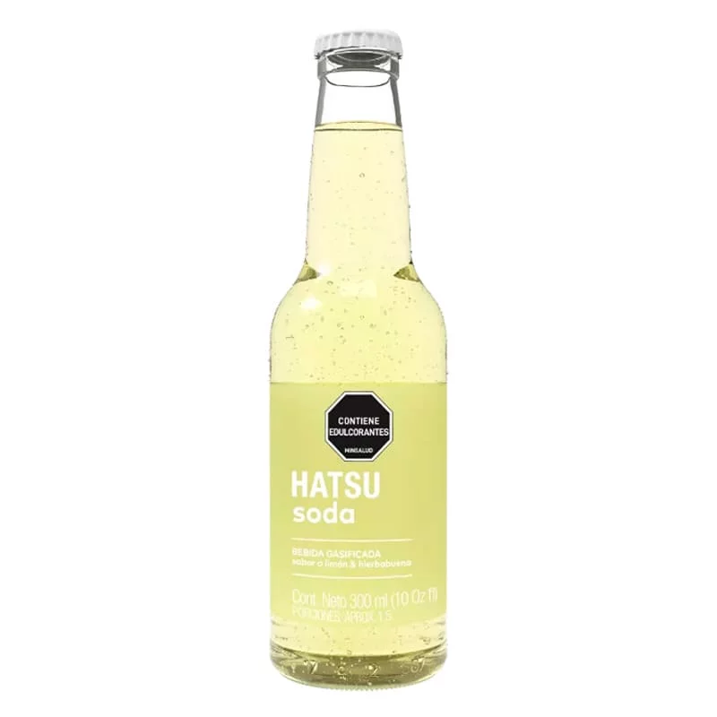 Soda Hatsu Limon Hierbabuena 300 Ml