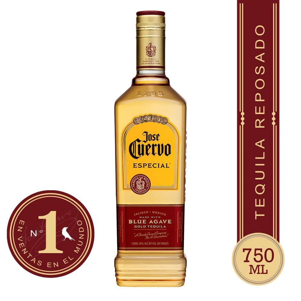 Tequila Jose Cuervo Reposado 750 Ml