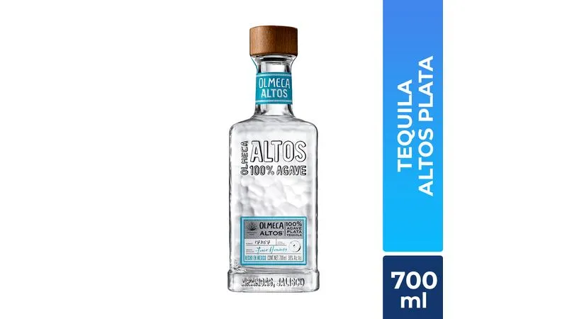 Tequila Olmeca Altos Plata 700 Ml