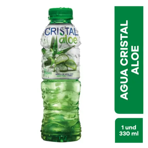 [AG00037] Agua Cristal Aloe 330 Ml