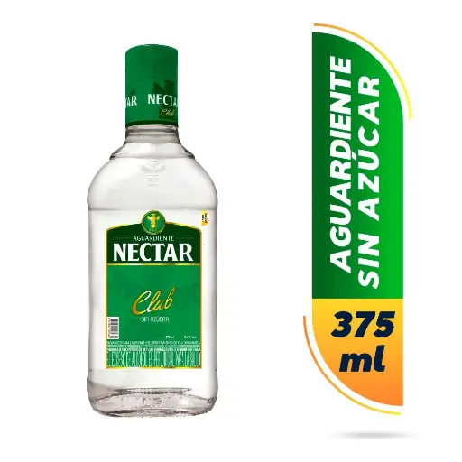 [AD00010] Aguardiente Nectar Club 375 Ml
