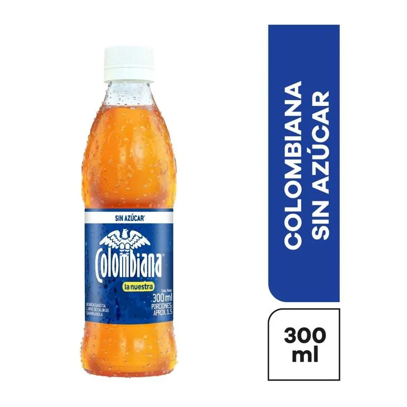 Gaseosa Colombiana Cero 300 Ml