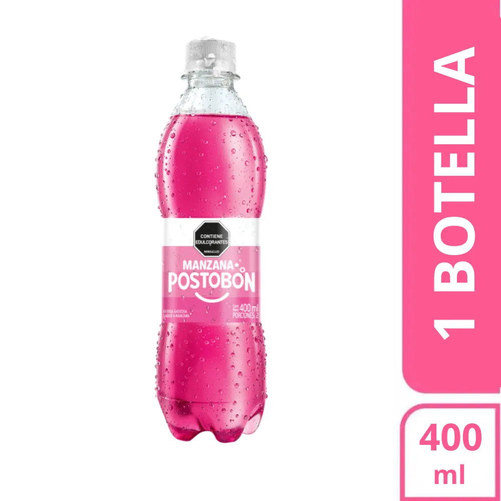 Gaseosa Manzana Cero Pet 400 Ml