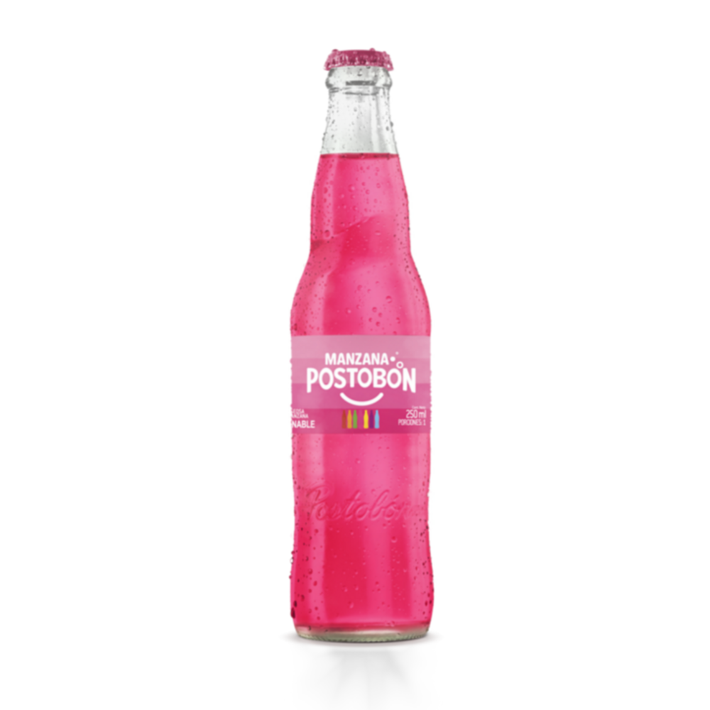 Gaseosa Manzana vidrio 250 Ml