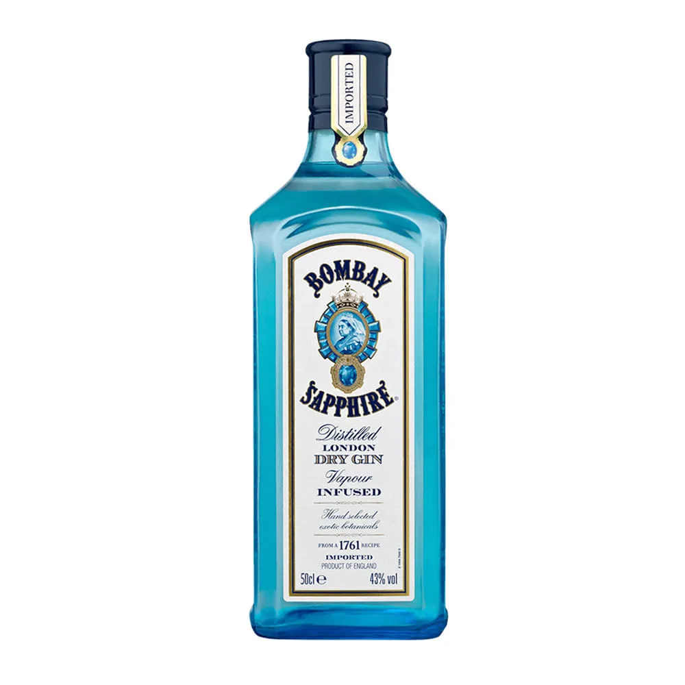 Ginebra Bombay Saphire Disthilled London 500 Ml