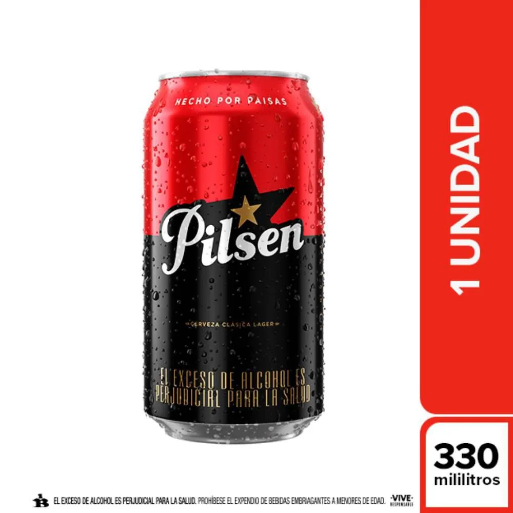 Pilsen Lata 330 Ml