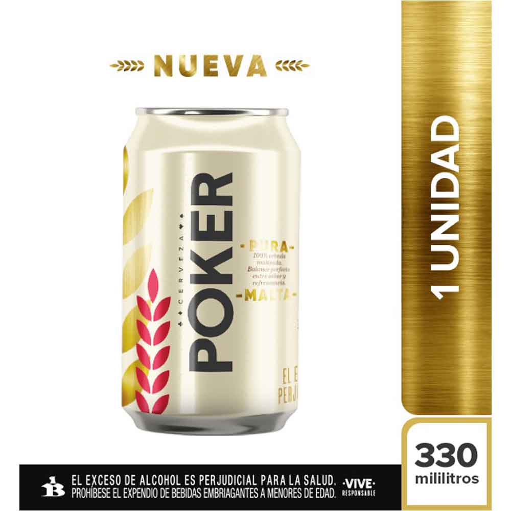 Poker Malta Lata 330 Ml