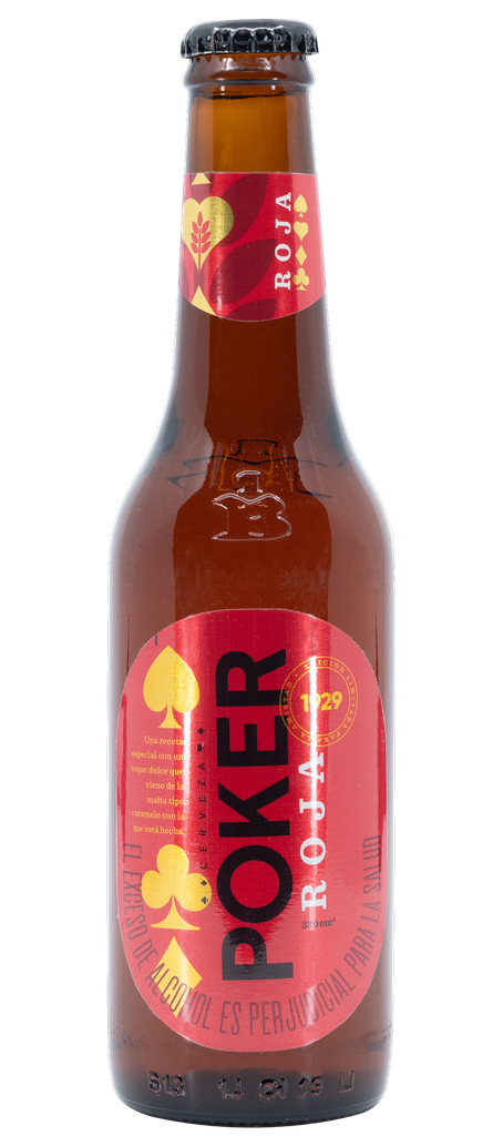 Poker Roja Botella 330 Ml