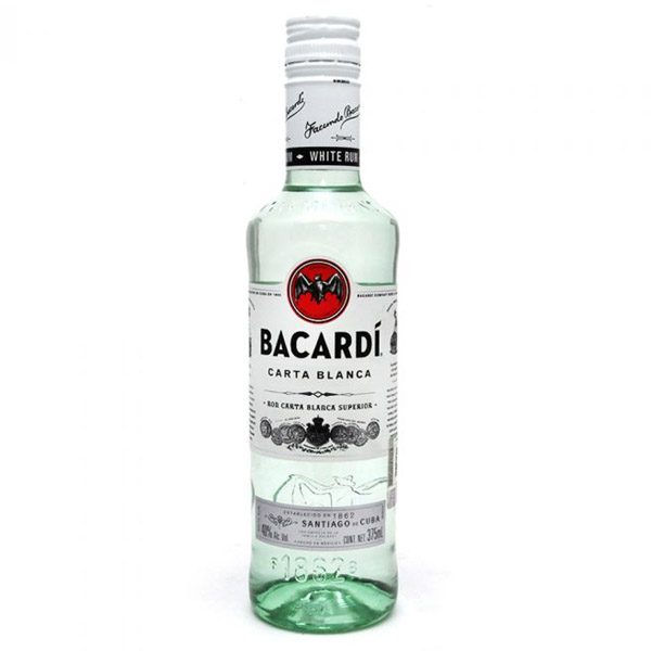 Ron Bacardi Carta Blanca 375Ml