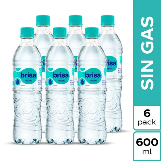 Sixpack Agua Brisa Pet 600 Ml