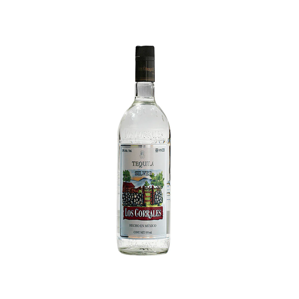 Tequila Los Corrales Silver 930 Ml