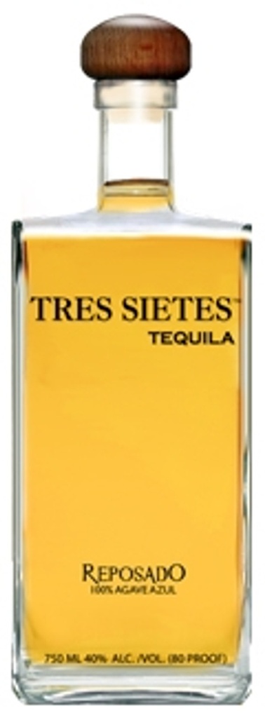 Tequila Tres Sietes Reposado 750Ml