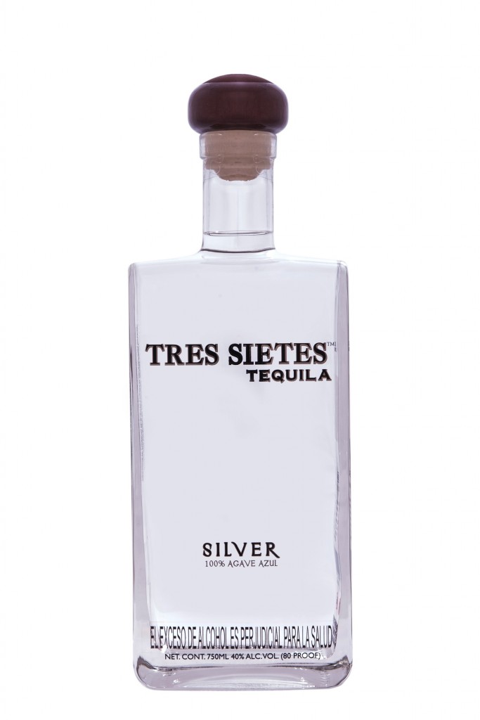 Tequila Tres Sietes Silver 750Ml