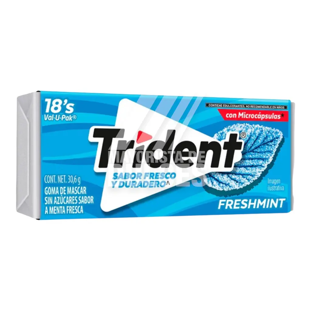 Trident Americano 18s * 12 U Freshmint