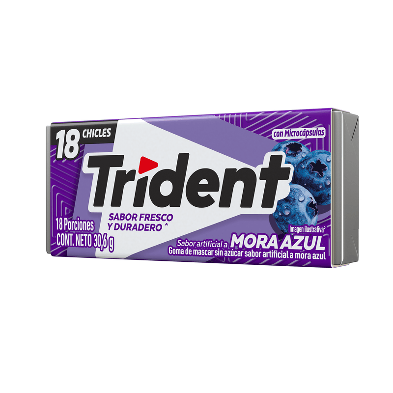 Trident Americano 18s * 12 U Mora Azul