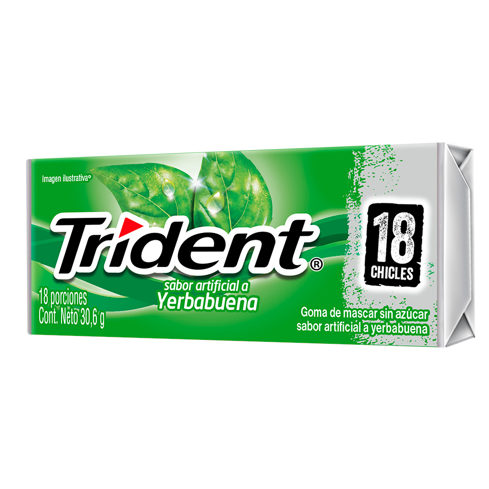 Trident Americano 18s * 12 U Yerbabuena